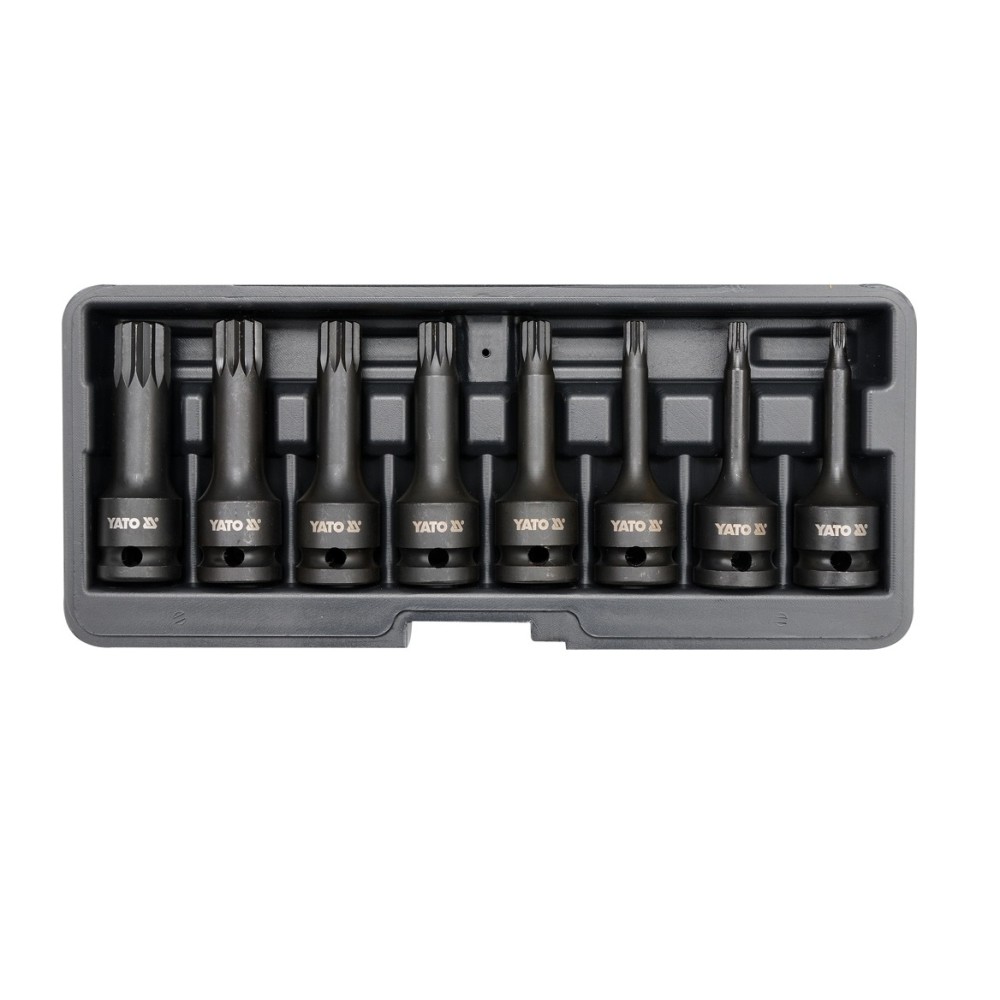 Yato Üthető dugókulcs készlet SPLINE 1/2