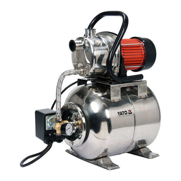 Yato Elektromos házi vízmű szivattyú Inox hidrofor tartállyal 1200 W - YT-85370