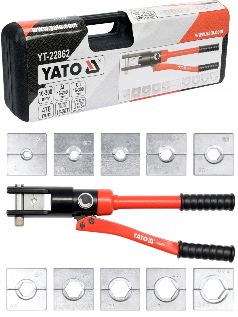 Yato Kézi hidraulikus prés 16-300mm - YT-22862