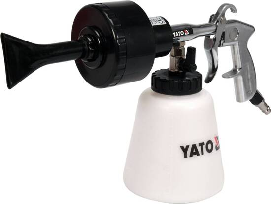 Yato Pneumatikus habszóró pisztoly turbó - aluminium 1L - YT-23641