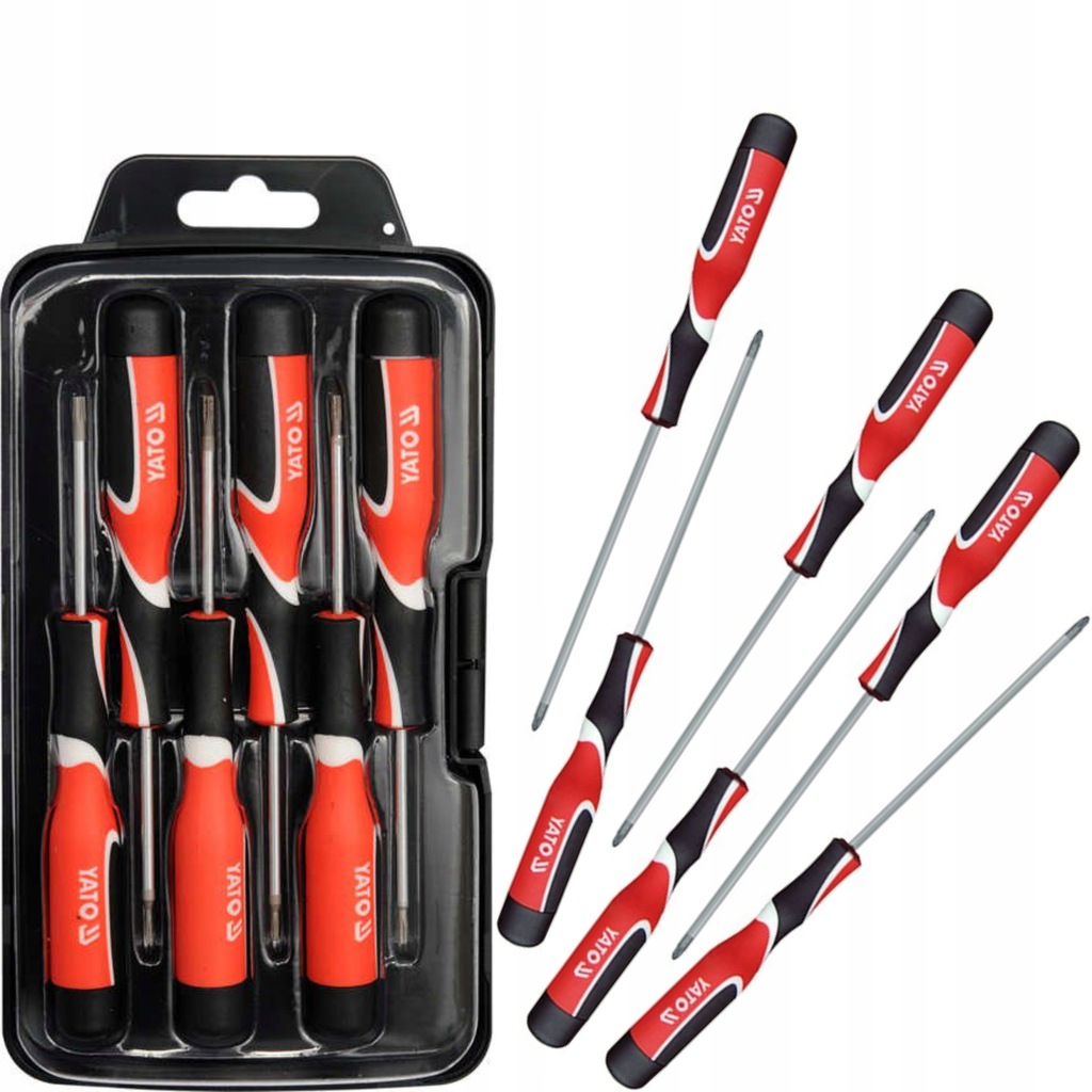 Yato csavarhúzó készlet torx, 6 részes (T5-T10) - YT-25862