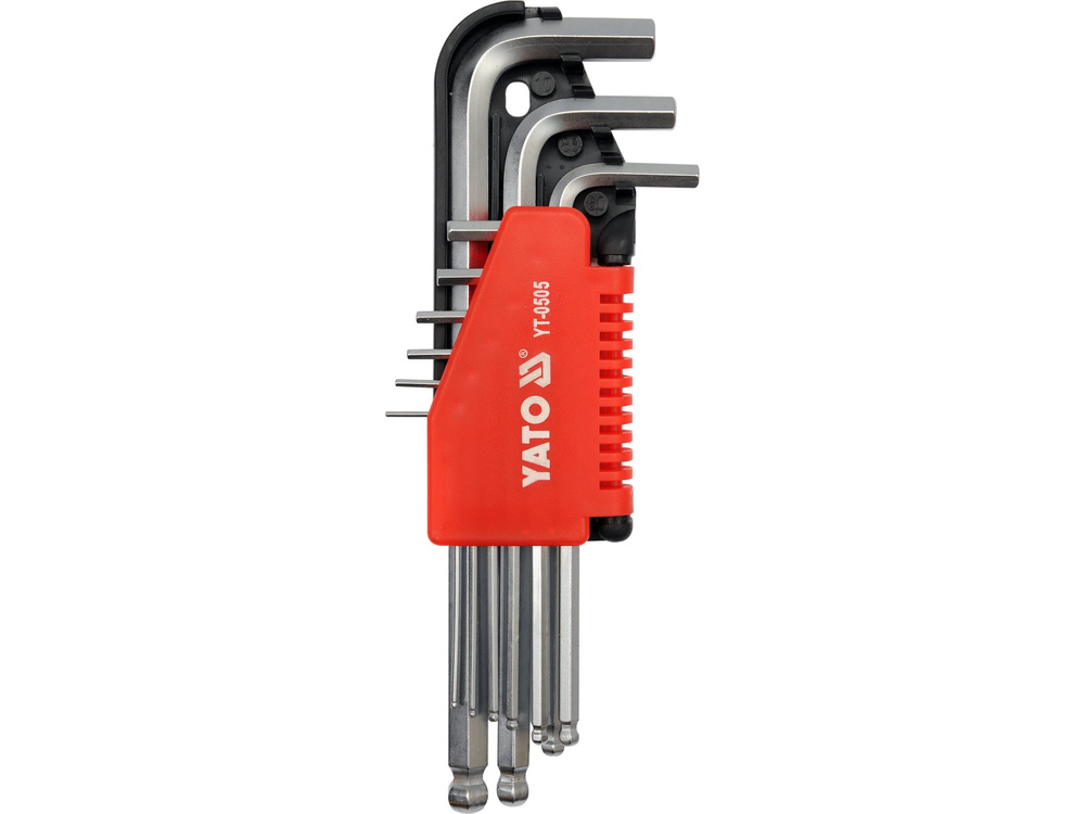 Yato imbuszkulcs készlet 9db-os 1,5-10mm gömbfejű - YT-0505