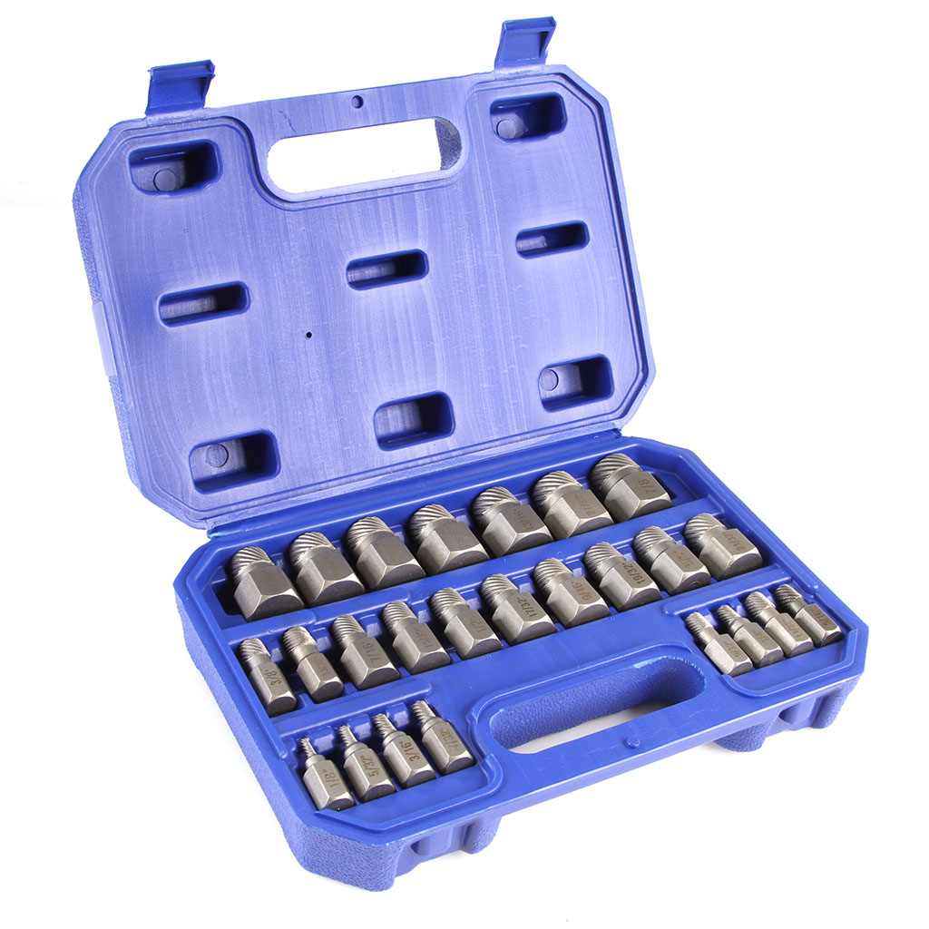 Sérült csavar kiszedő készlet 25 db-os - M58661