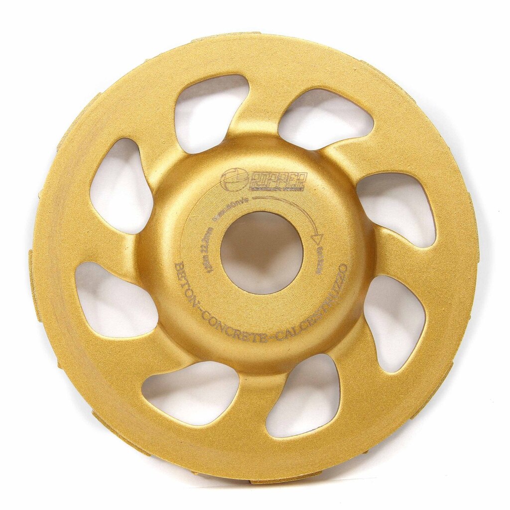 Beton csiszoló korong dupla szegmentes 125 mm x 22,2 mm - M90900