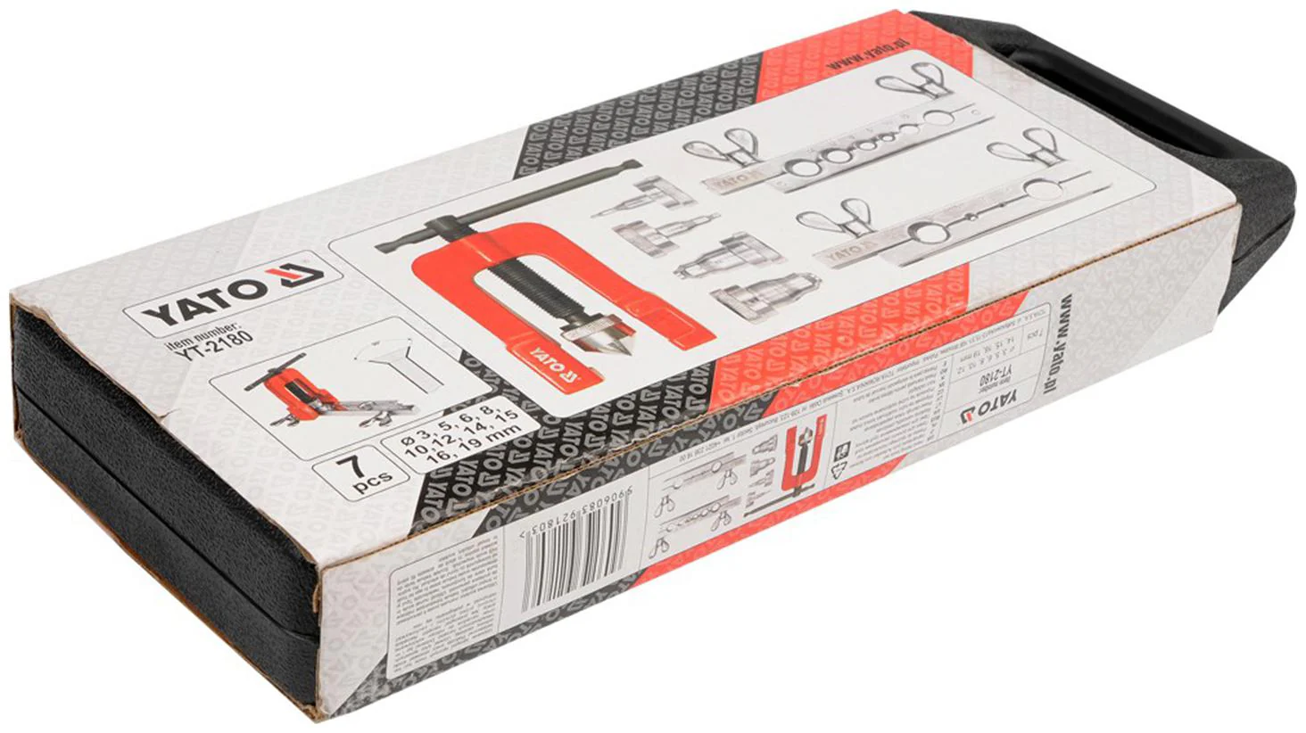 Yato Fékcső peremező készlet 7 részes (3-19mm) - YT-2180