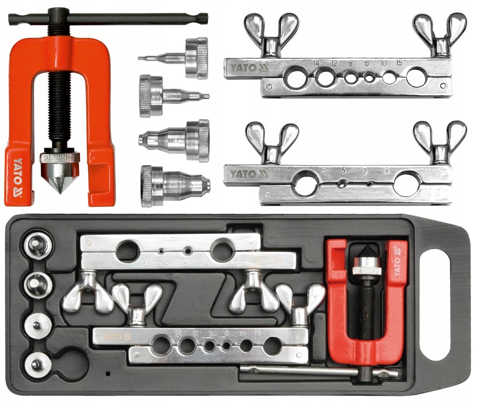 Yato Fékcső peremező készlet 7 részes (3-19mm) - YT-2180