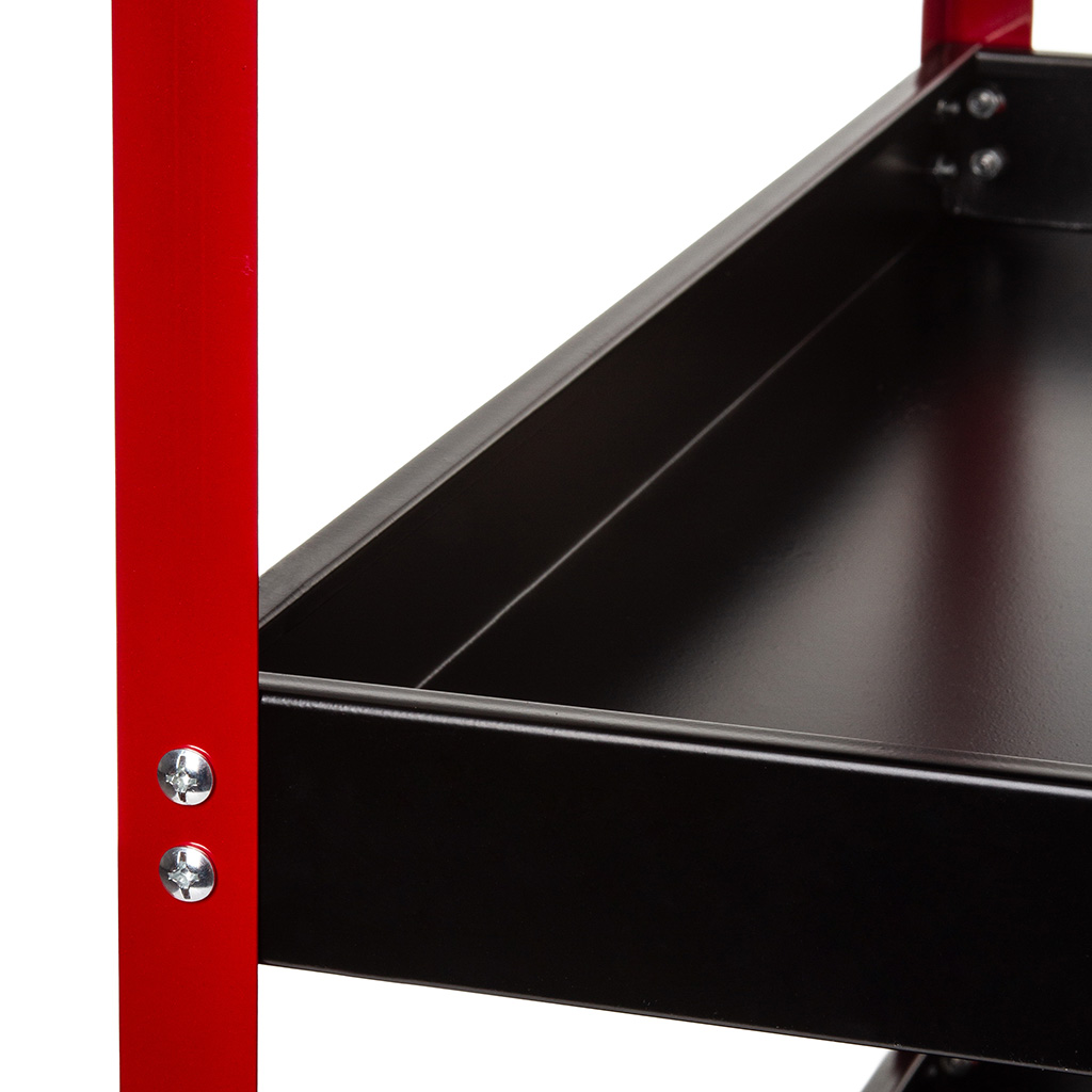 Műhelykocsi 3 polcos - 136kg teherbírás - M66605