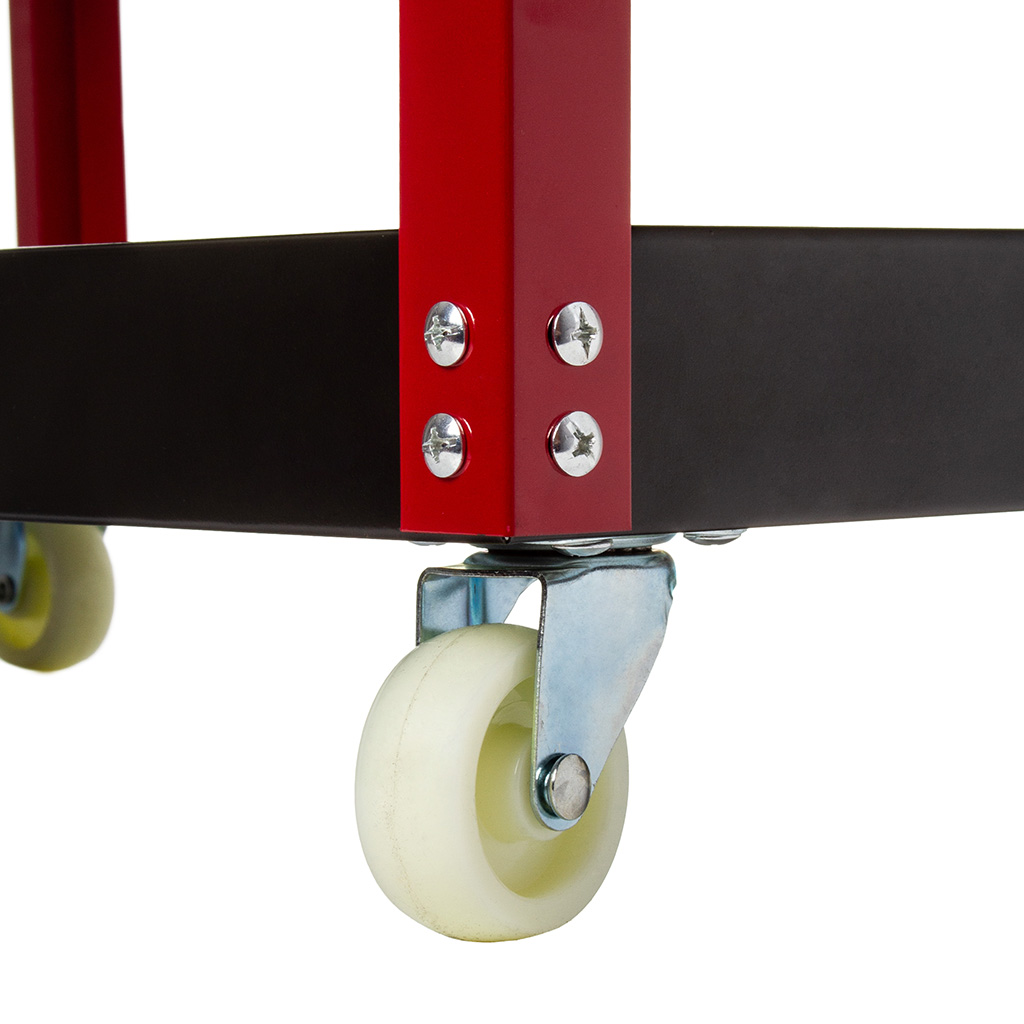 Műhelykocsi 3 polcos - 136kg teherbírás - M66605