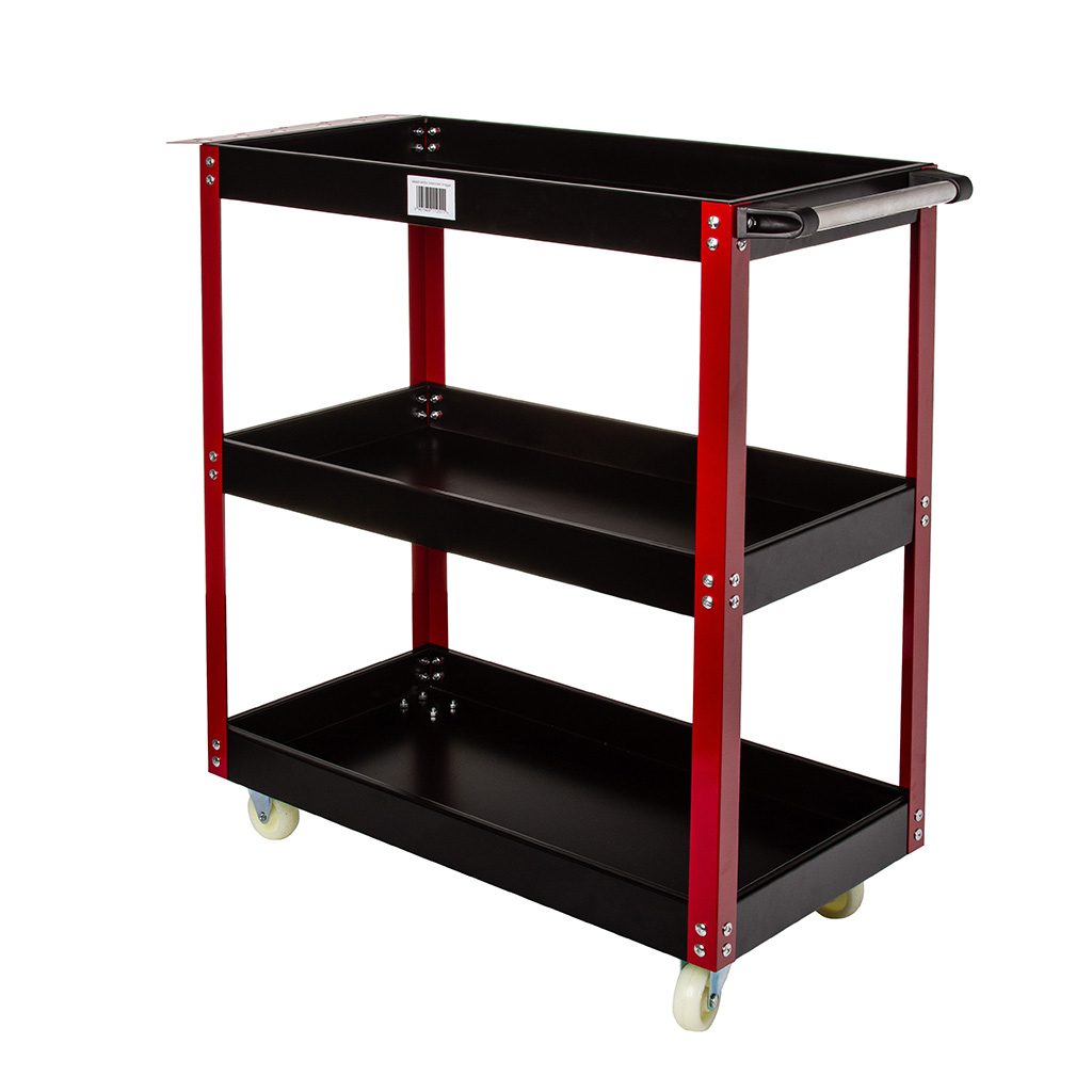 Műhelykocsi 3 polcos - 136kg teherbírás - M66605