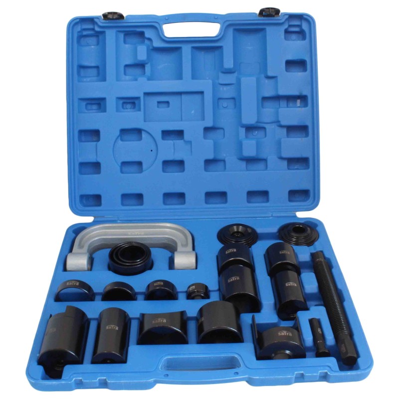 Szilent, Gömbfej és Trapéz Gömbcsukló Ki- és Beszerelő Készlet 21 Részes – S-90197