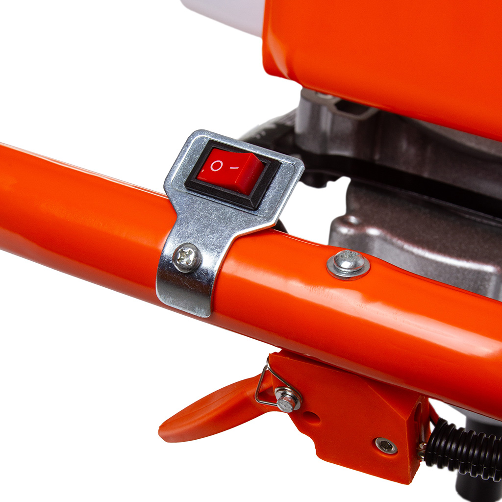 Benzines talajfúró gép 3 db fúrófejjel kerti és építési munkákhoz - M84000/3