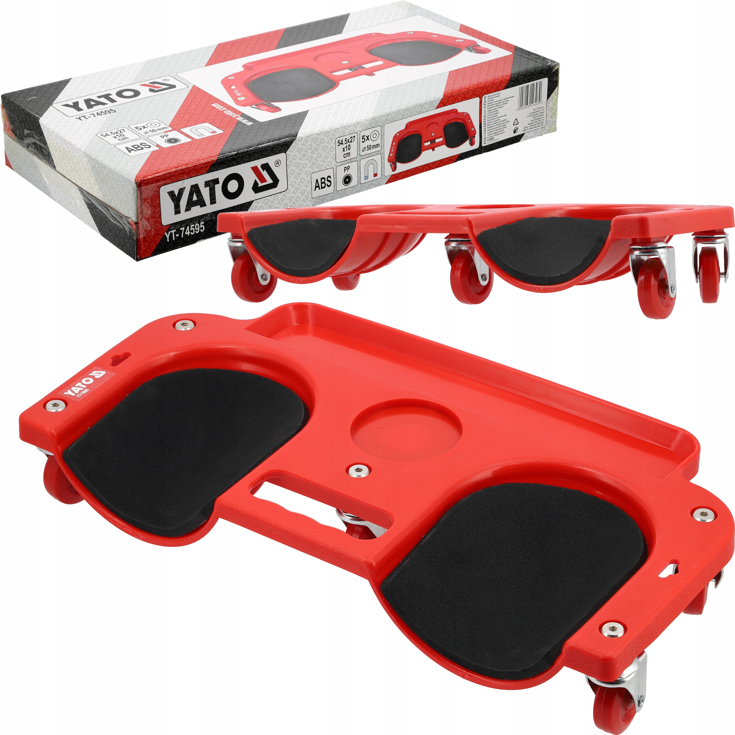 Yato Gurulós térdvédő deszka – 545 x 270 x 100 mm - YT-74595