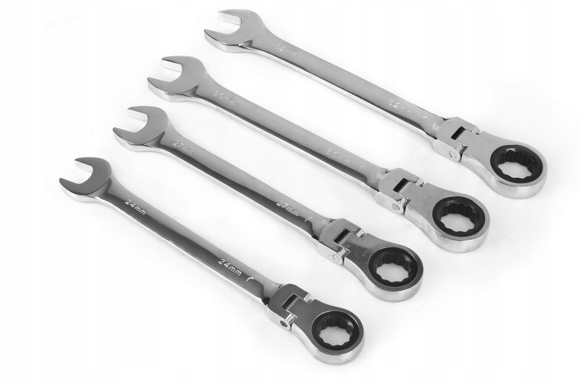 MAR-POL racsnis csillag-villáskulcs készlet 8–32 mm, 13 részes, csuklós M58613