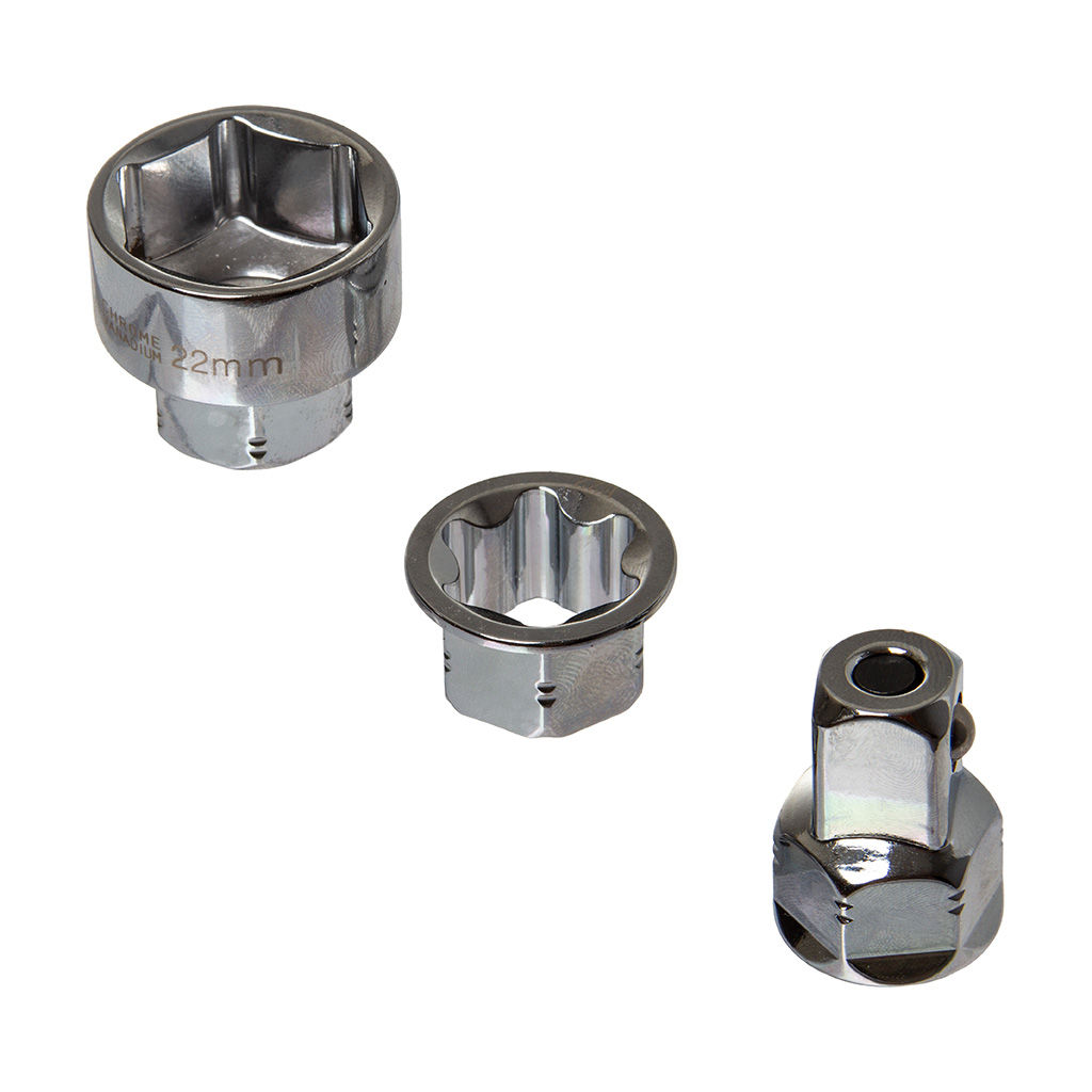 Hosszú racsnis csillagkulcs készlet 27 részes, Surface Drive – M58595