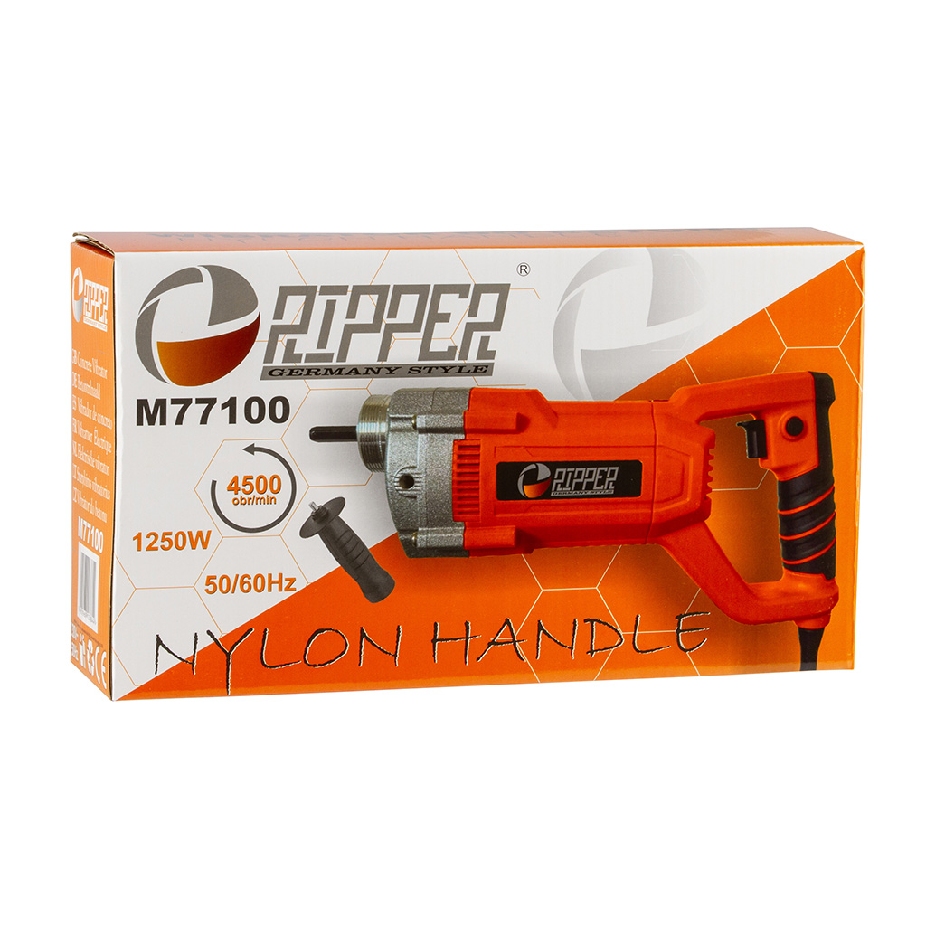 Betonvibrátor 1250W, 35 mm × 2 m vibrátortömlővel