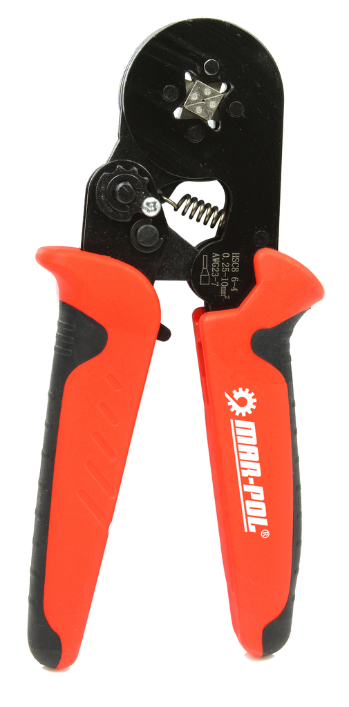 Önbeálló ragasztóhüvely-krimpelő fogó 0,25-10mm2 M49531