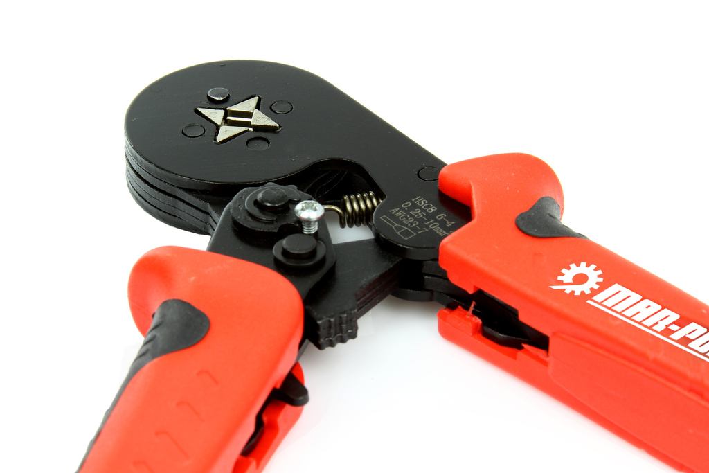 Önbeálló ragasztóhüvely-krimpelő fogó 0,25-10mm2 M49531