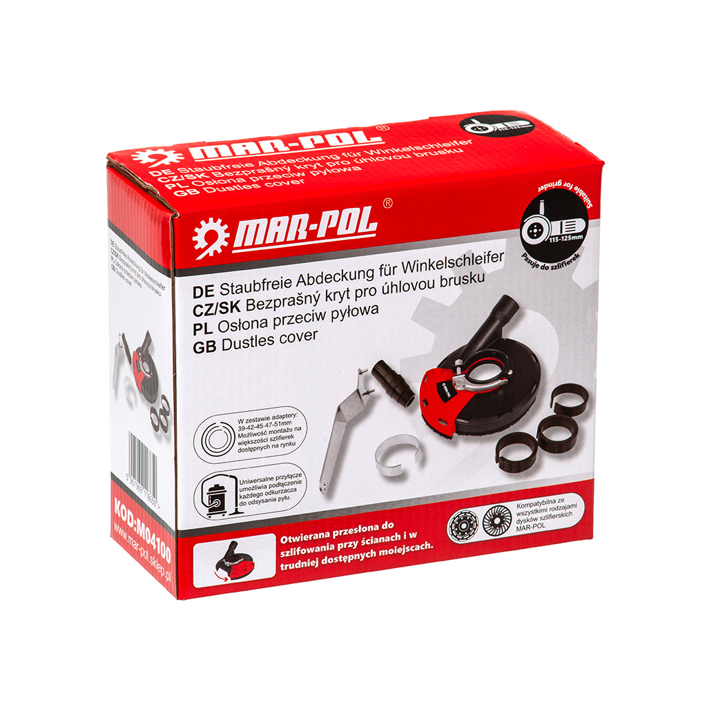 Porelvezető burkolat 115-125mm M04100