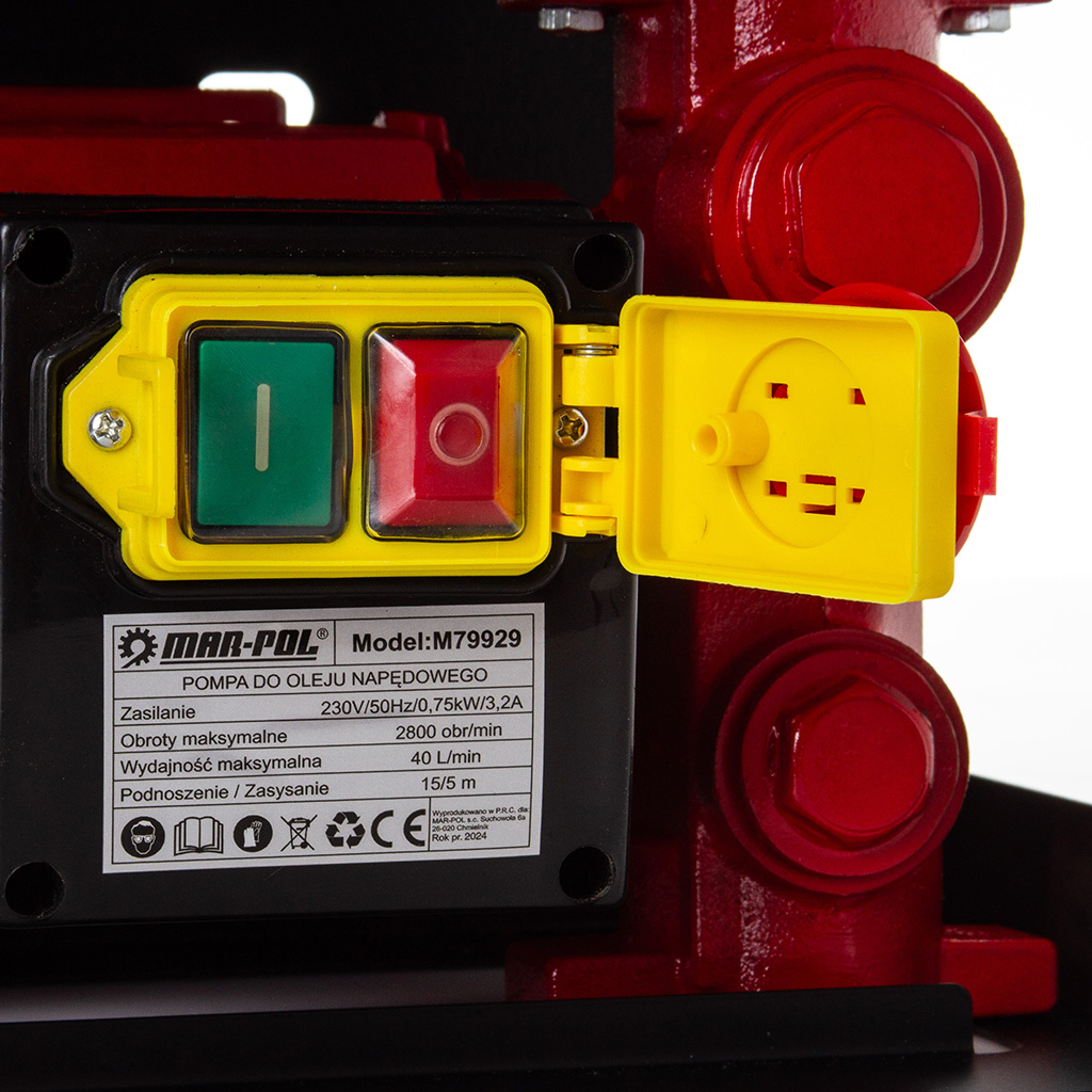 Önfelszívó szivattyú olajra és gázolajra, 230V M79929