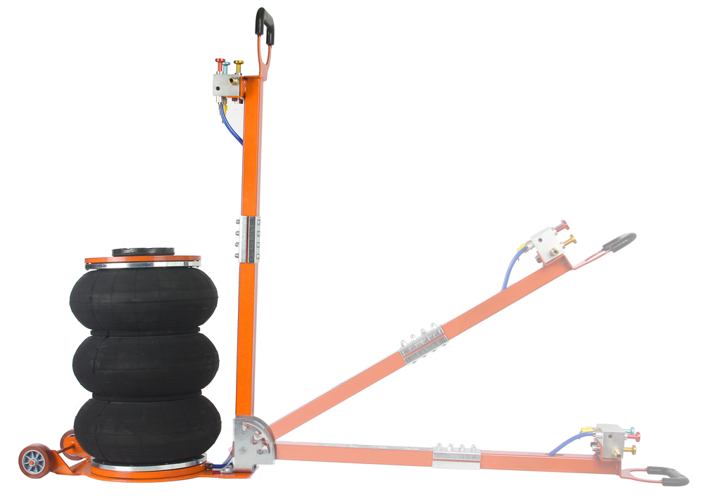 Pneumatikus 3 légpárnás emelő 6T (Lifter) , 15-43 cm M80135